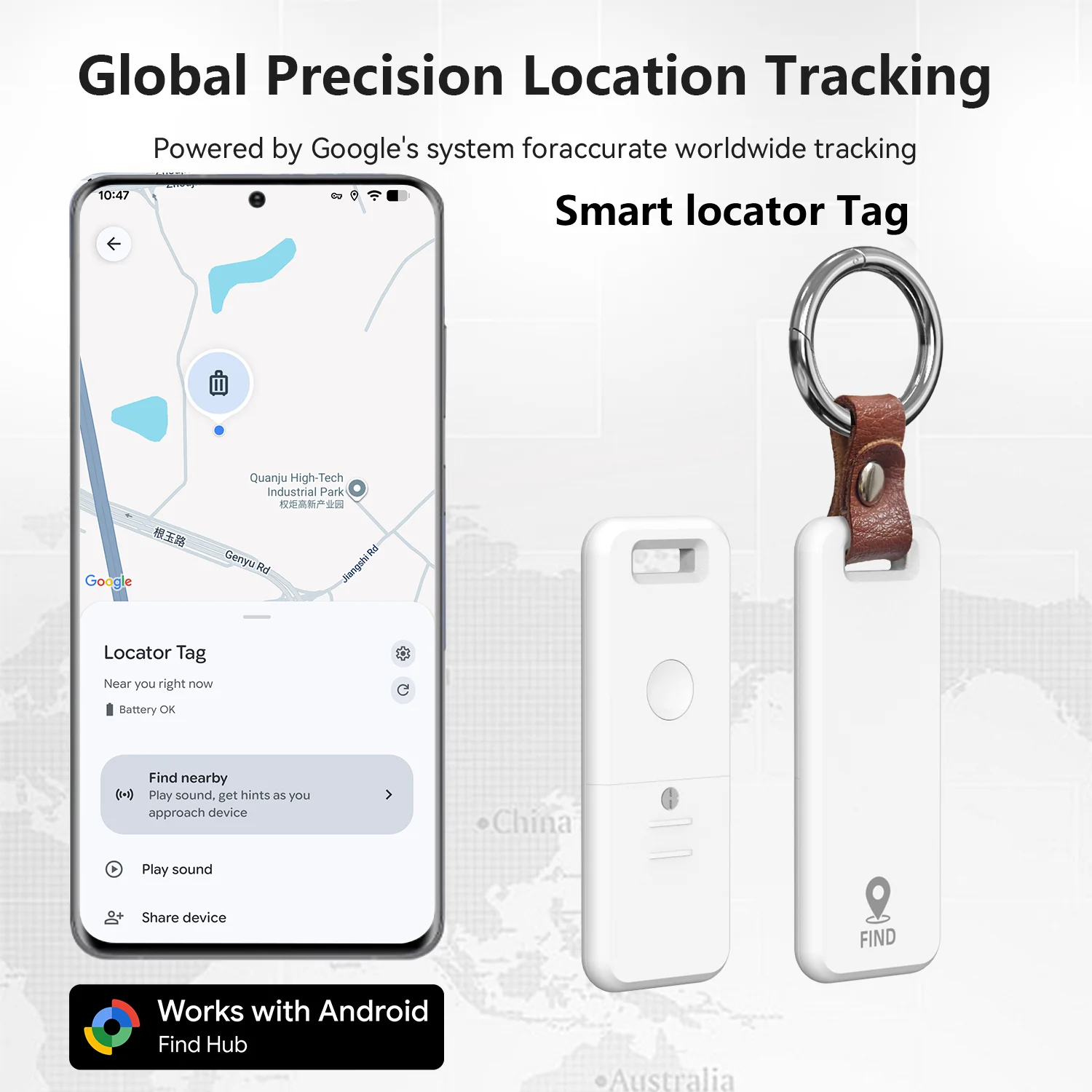 Key Ring Location Tracker (Android)