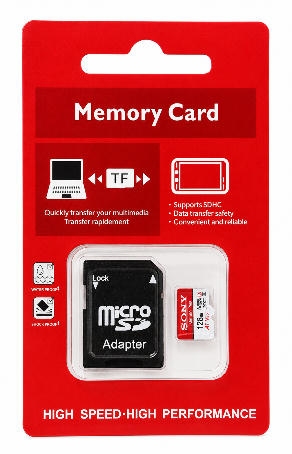 128GB SONY Micro SD Memory Card